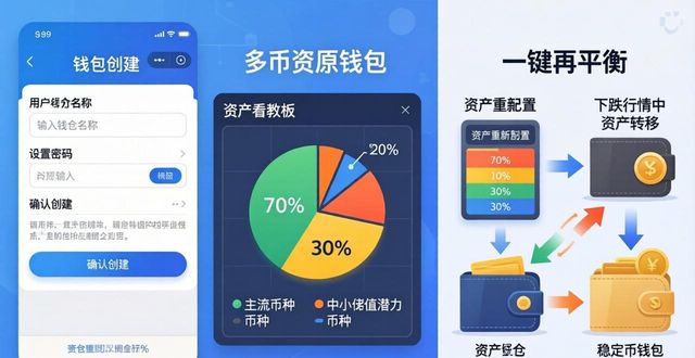 token钱包多币种创建教程：三步学会资产分散管理