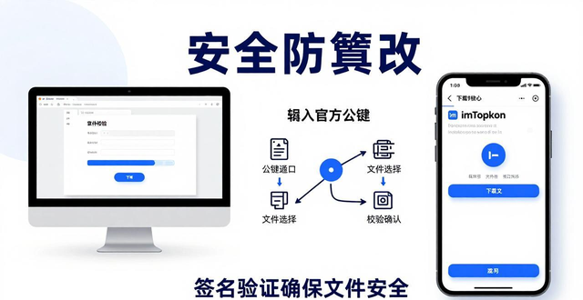 校验下载文件失败_imtoken下载中心文件校验流程全说明_校验文件怎么用