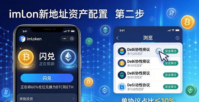 imToken新地址这样配：三步搭建你的完整投资组合